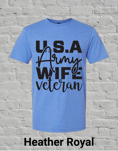 USA Army Wife Veteran