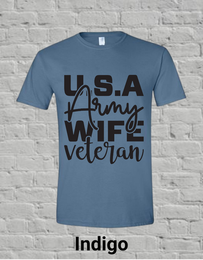 USA Army Wife Veteran