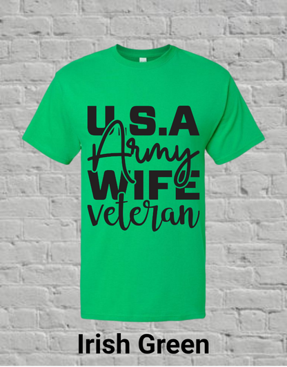 USA Army Wife Veteran