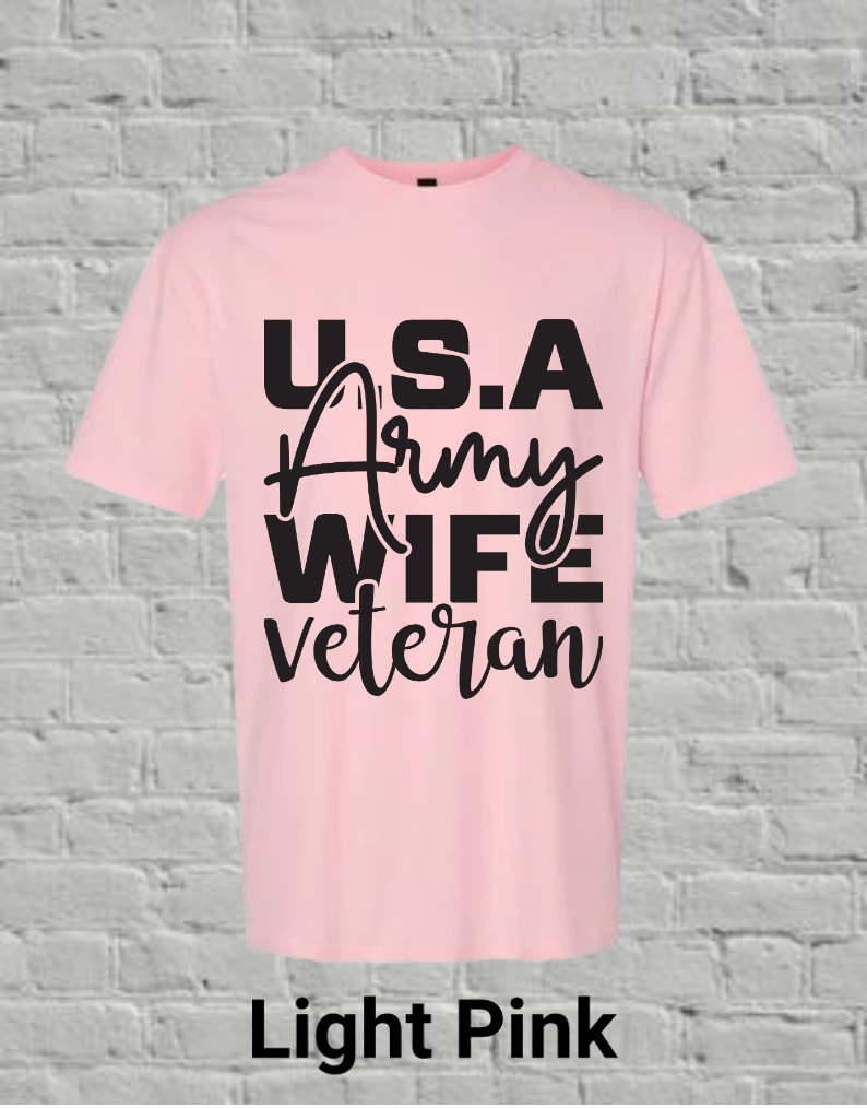 USA Army Wife Veteran