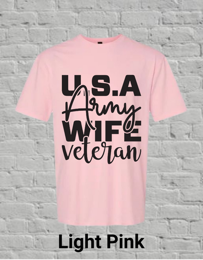 USA Army Wife Veteran
