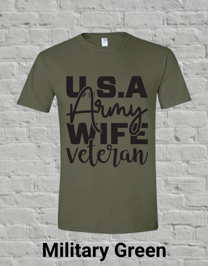 USA Army Wife Veteran