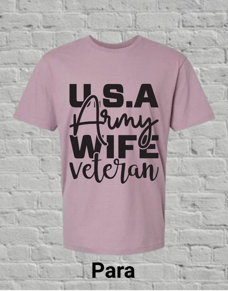 USA Army Wife Veteran