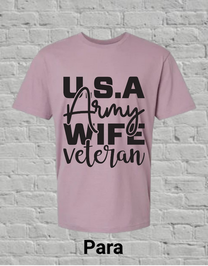 USA Army Wife Veteran
