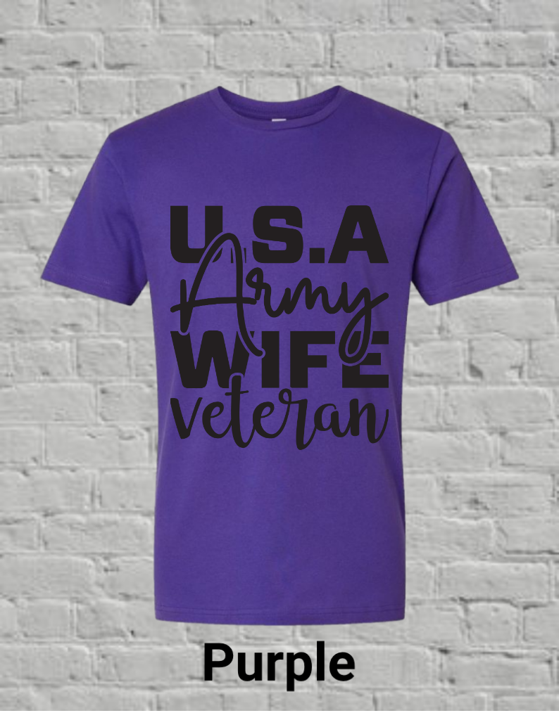 USA Army Wife Veteran
