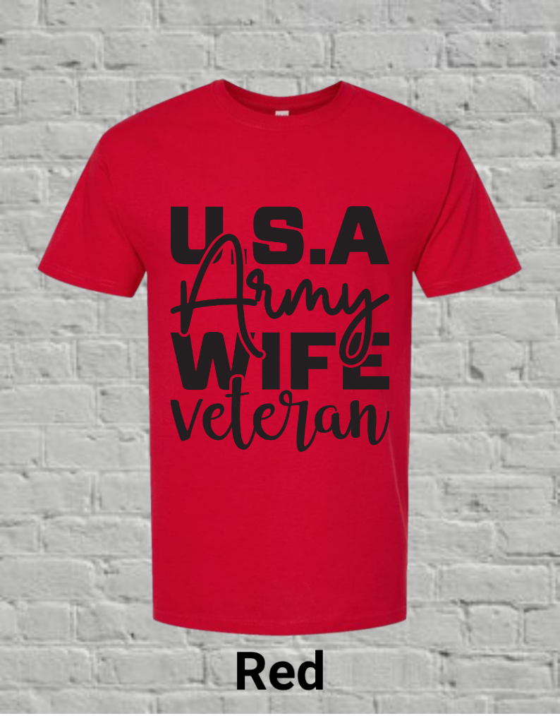 USA Army Wife Veteran
