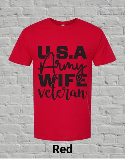 USA Army Wife Veteran