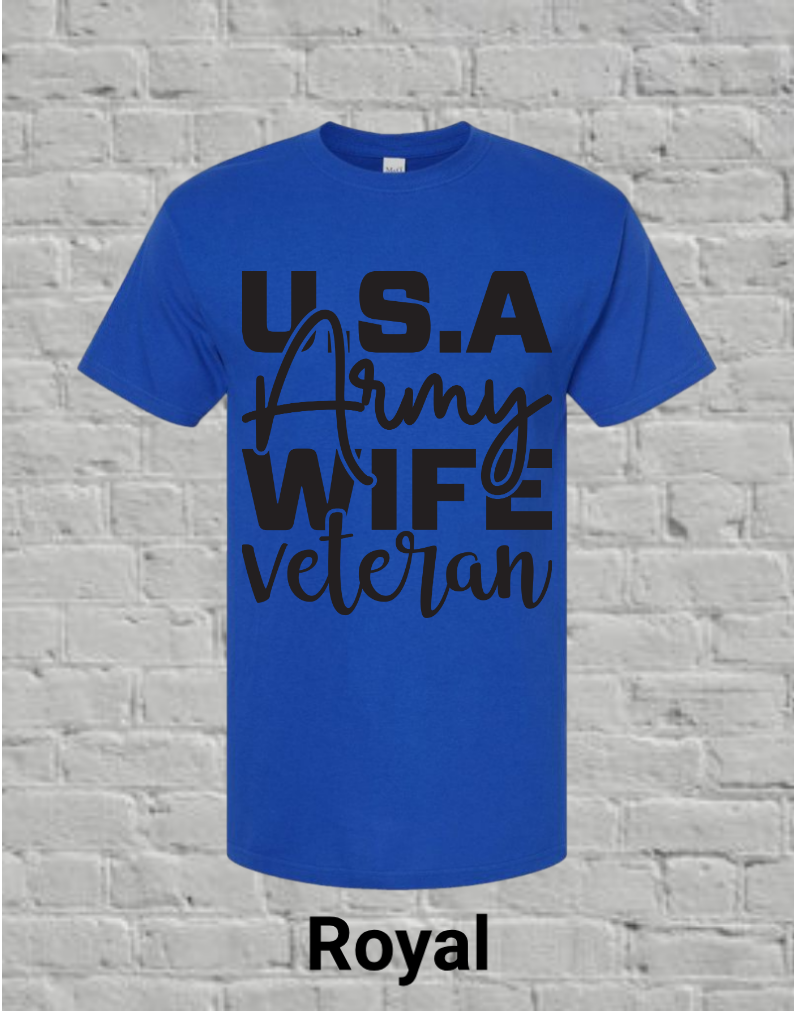 USA Army Wife Veteran