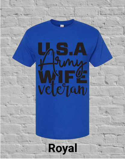 USA Army Wife Veteran