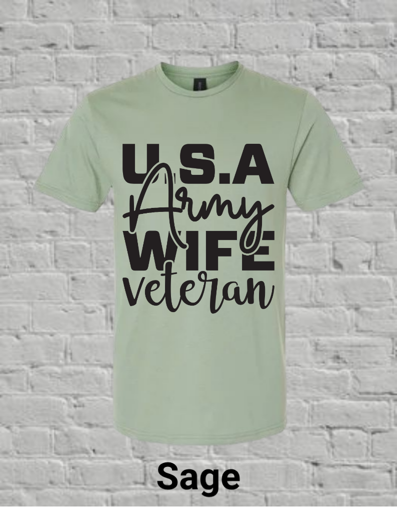 USA Army Wife Veteran