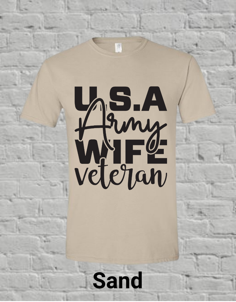 USA Army Wife Veteran
