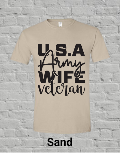 USA Army Wife Veteran
