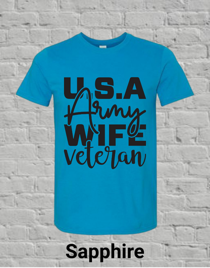 USA Army Wife Veteran