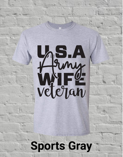 USA Army Wife Veteran