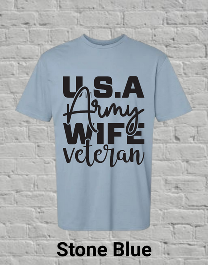 USA Army Wife Veteran