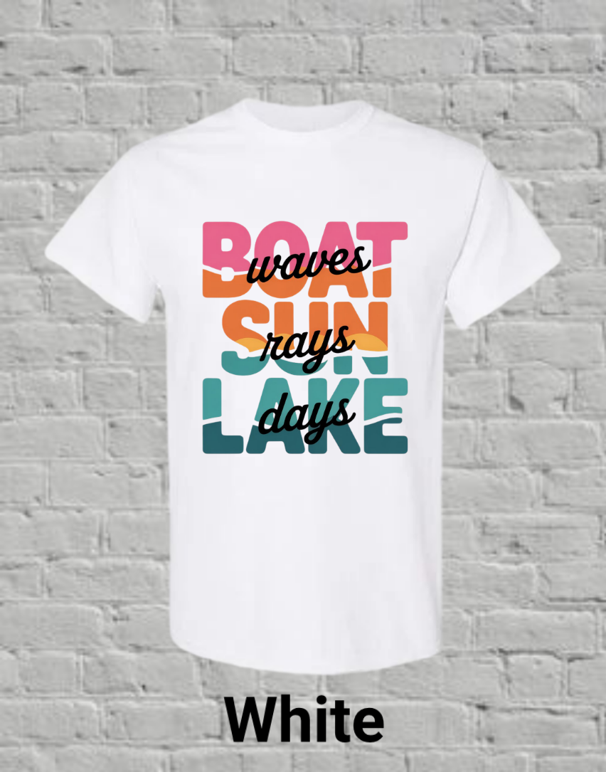 Boat Sun Lake