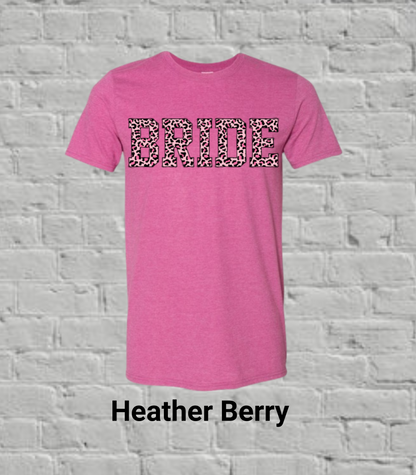 Bride Pink Leopard