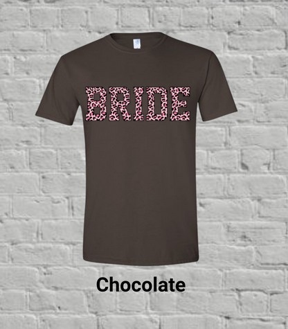 Bride Pink Leopard