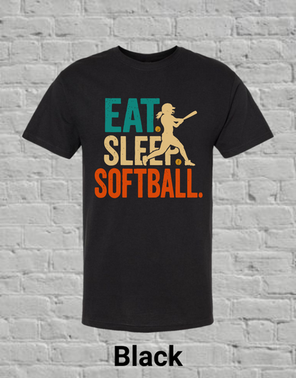 Eat Sleep Softball