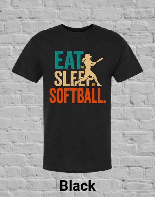 Eat Sleep Softball