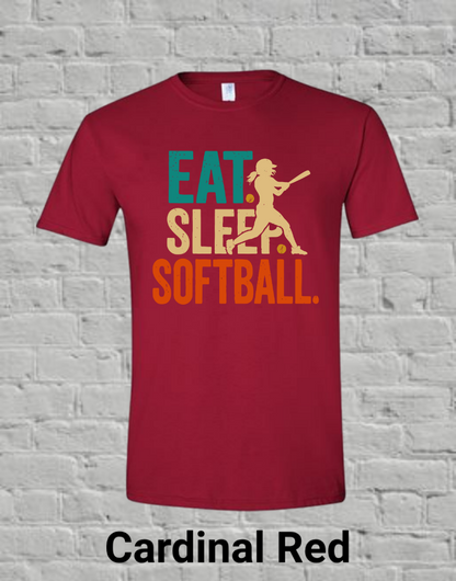 Eat Sleep Softball