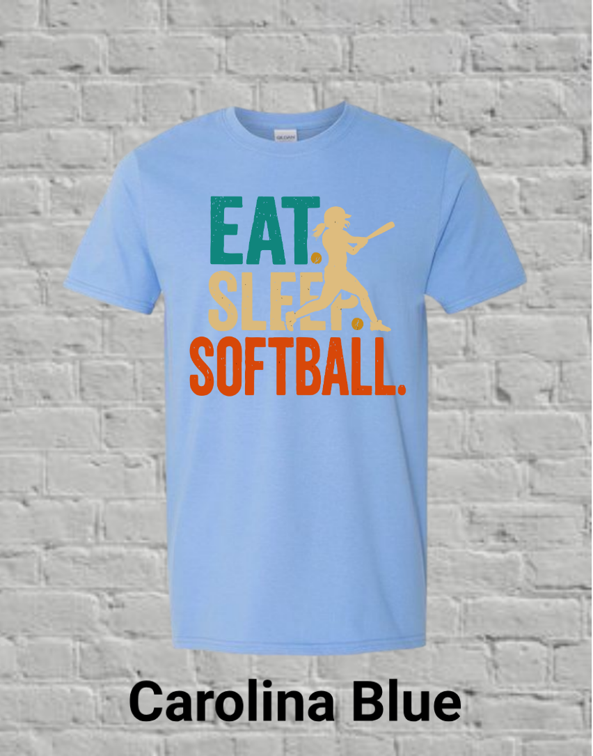 Eat Sleep Softball