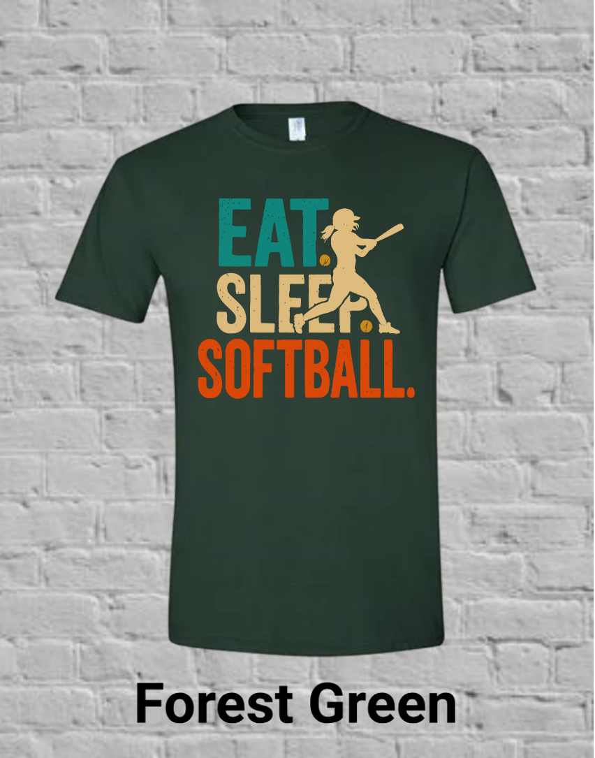 Eat Sleep Softball