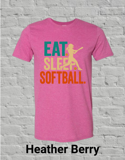 Eat Sleep Softball