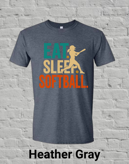 Eat Sleep Softball