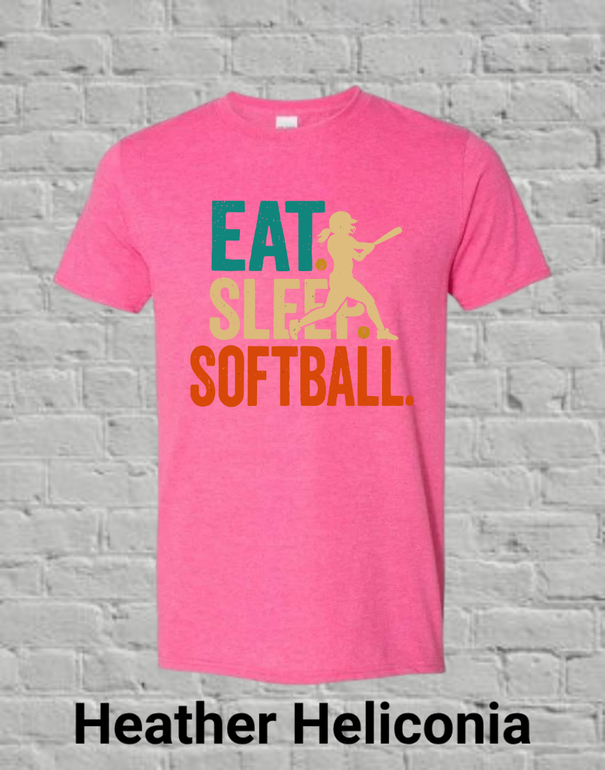 Eat Sleep Softball