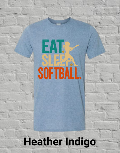 Eat Sleep Softball