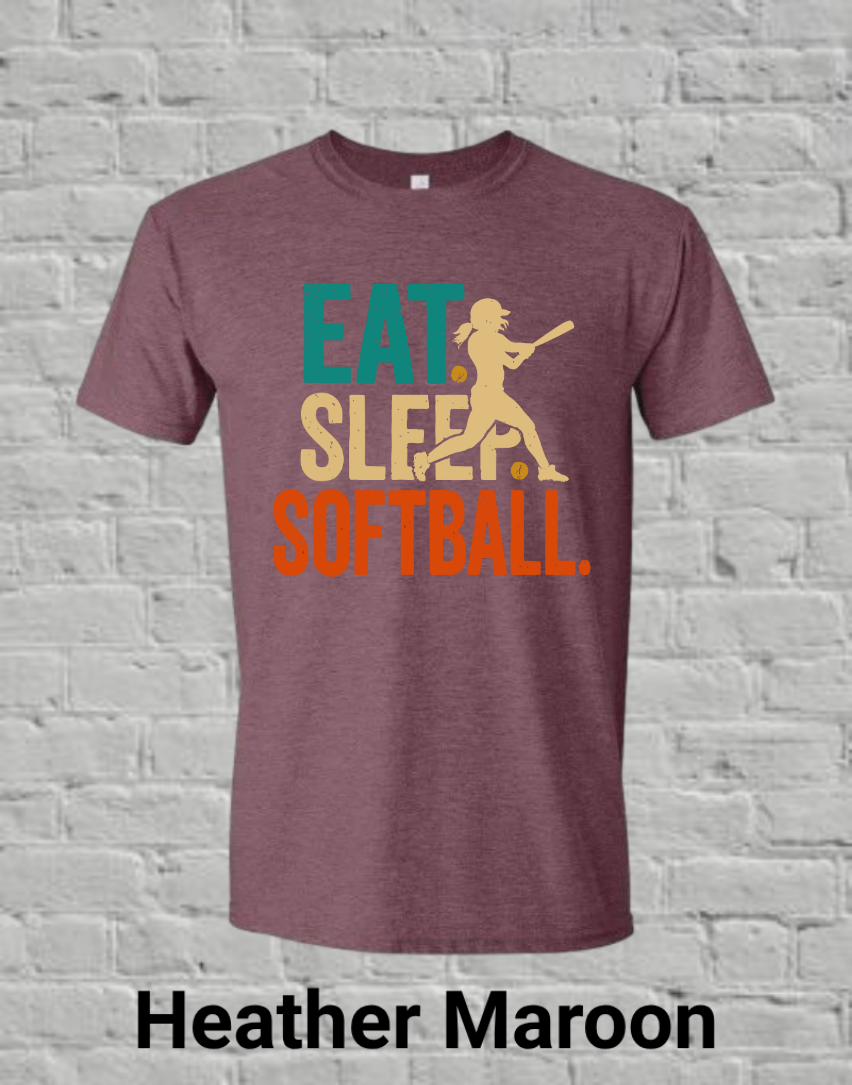 Eat Sleep Softball