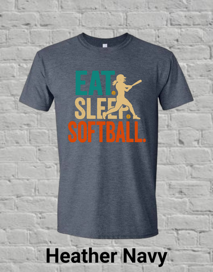 Eat Sleep Softball