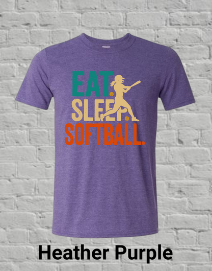 Eat Sleep Softball