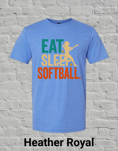 Eat Sleep Softball