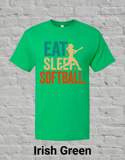 Eat Sleep Softball
