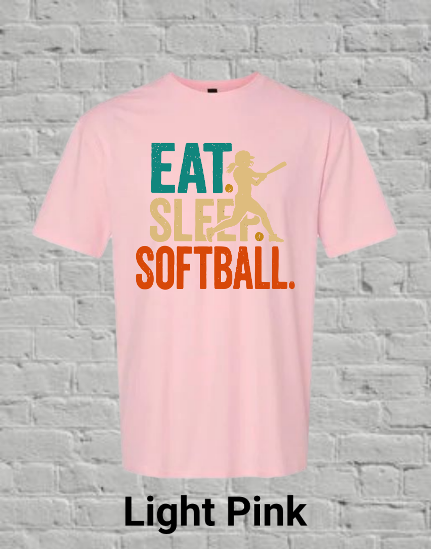 Eat Sleep Softball