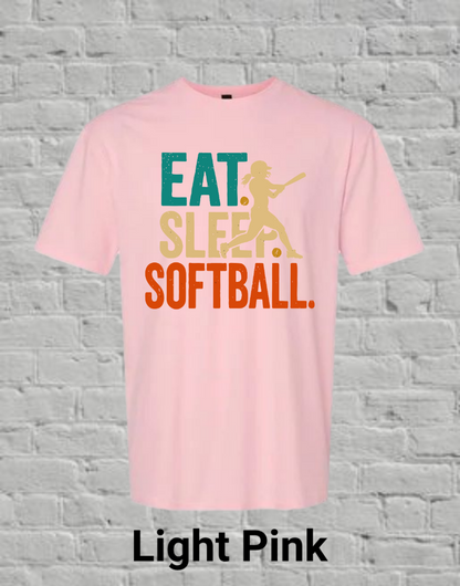 Eat Sleep Softball