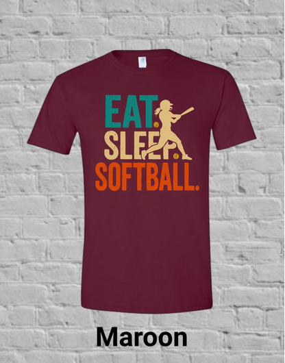 Eat Sleep Softball