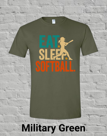 Eat Sleep Softball