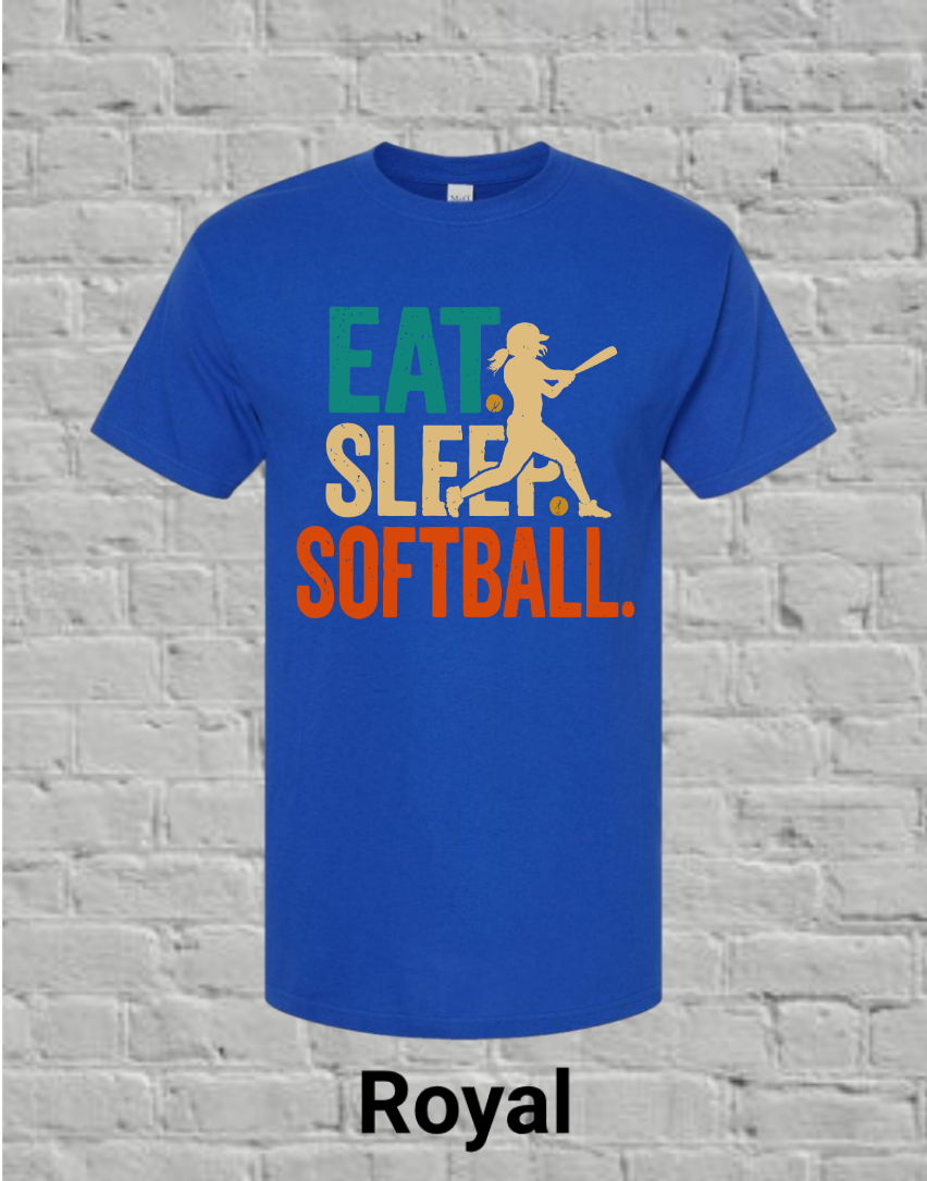 Eat Sleep Softball