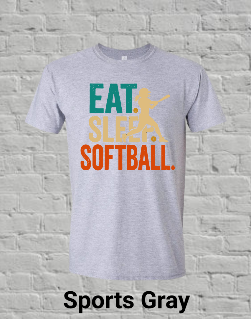 Eat Sleep Softball