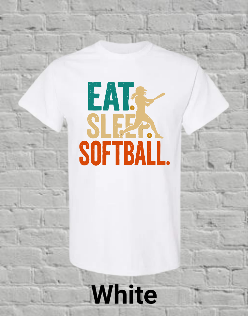 Eat Sleep Softball
