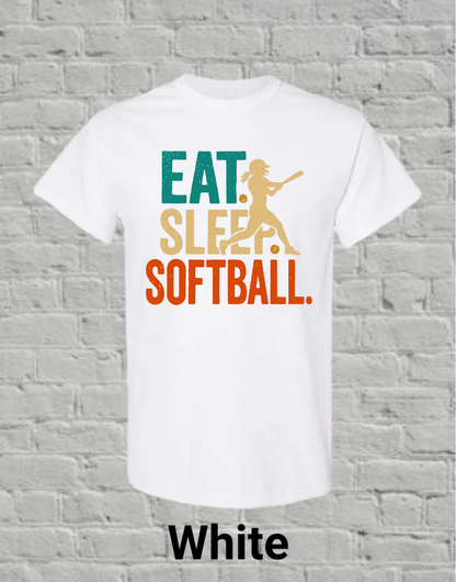Eat Sleep Softball