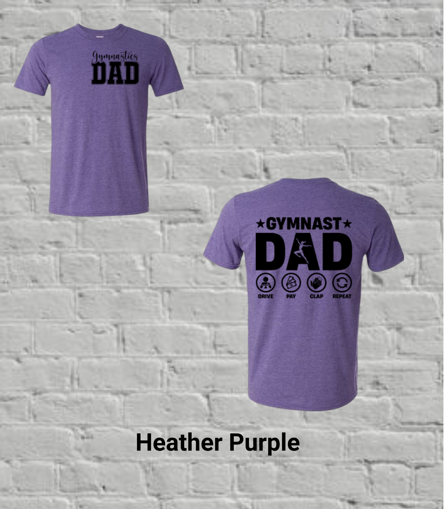 Gymnastics Dad-Black