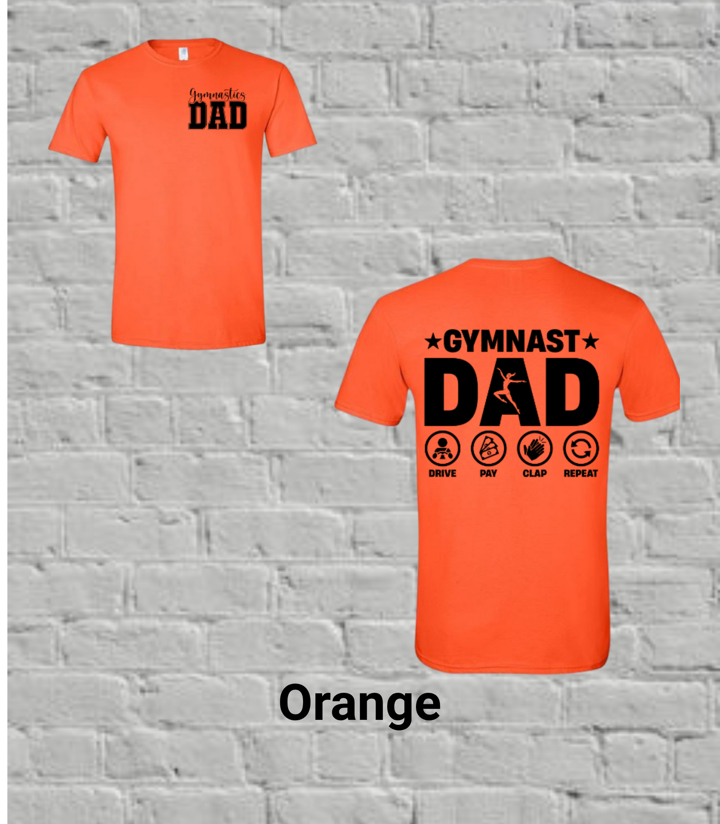 Gymnastics Dad-Black
