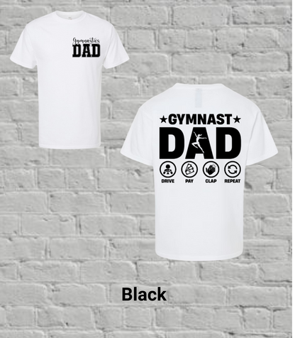 Gymnastics Dad-Black