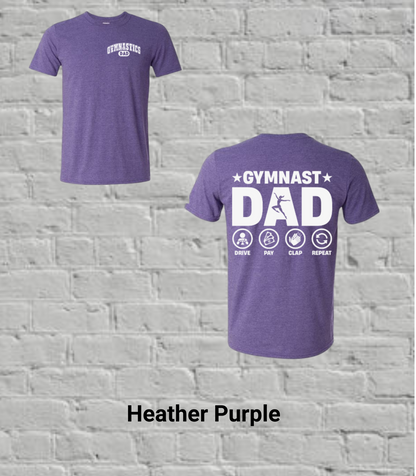Gymnastics Dad- White
