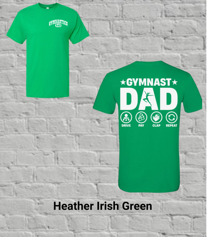 Gymnastics Dad- White