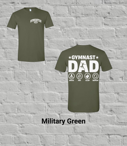 Gymnastics Dad- White